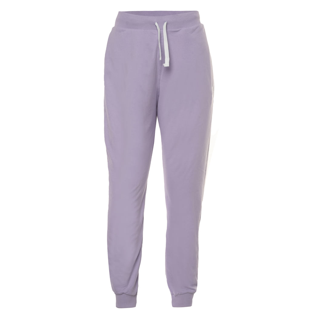 Fila Calca F12L00697-3474 Lilas PastelBranco Poliester -9-